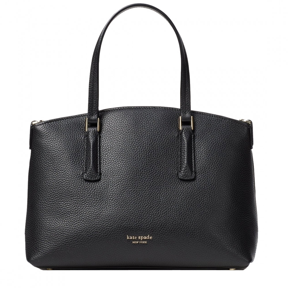 Kate Spade Abbott Small Satchel Bag in Black – PinkOrchard.com