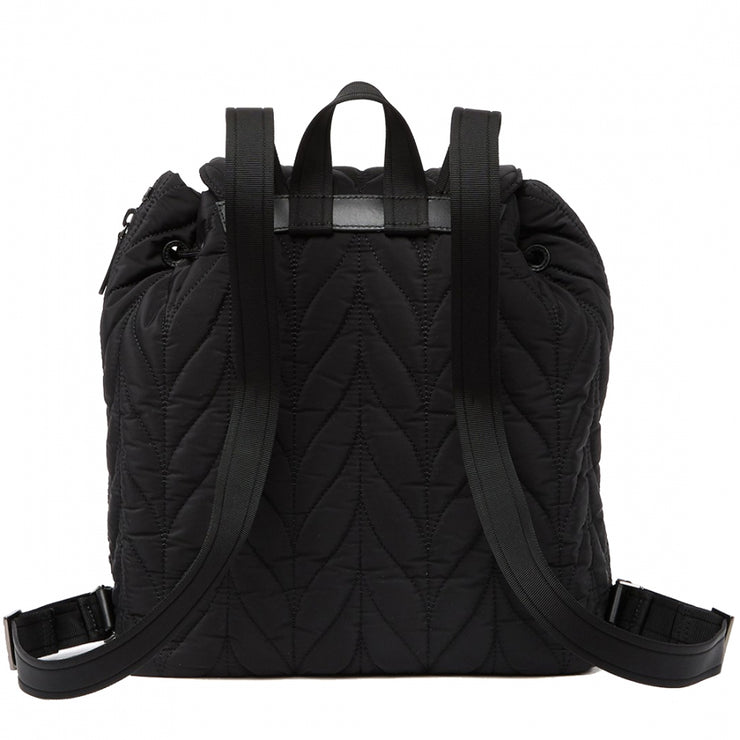 Kate Spade Ellie Large Flap Backpack Bag- Black – 