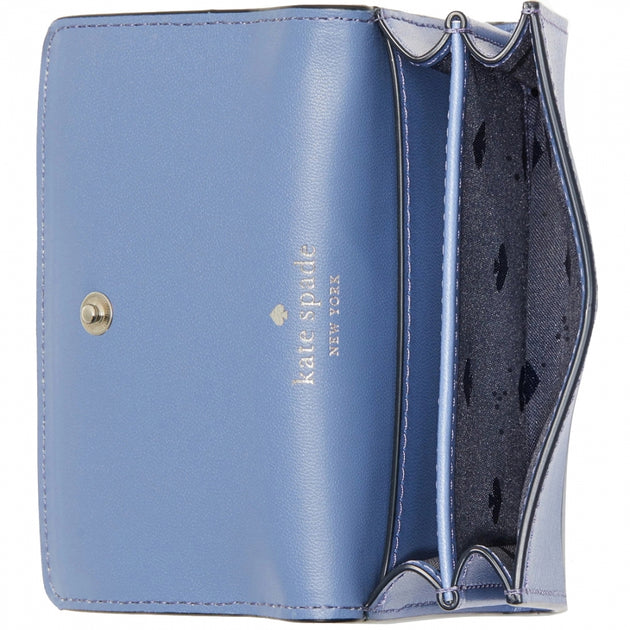 Kate Spade Laurel Way Christine Card Holder- Blueberry Cobbler –  