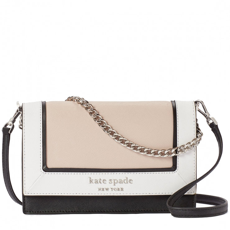 Kate Spade Cameron Convertible Crossbody Bag in Warm Beige Multi –  