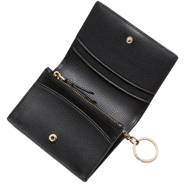 Kate Spade Sylvia Mini Keyring Wallet in Black – 