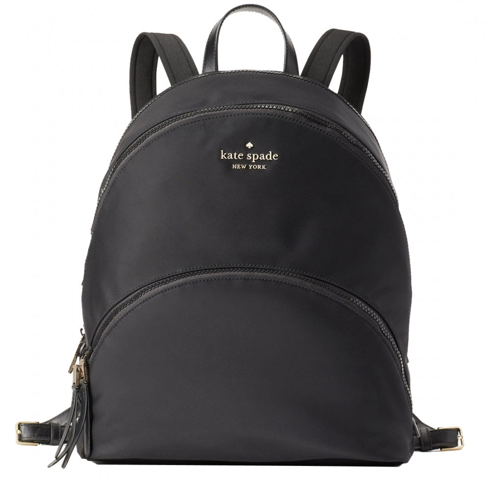 Kate Spade Karissa Nylon Large Backpack Bag in Black – 