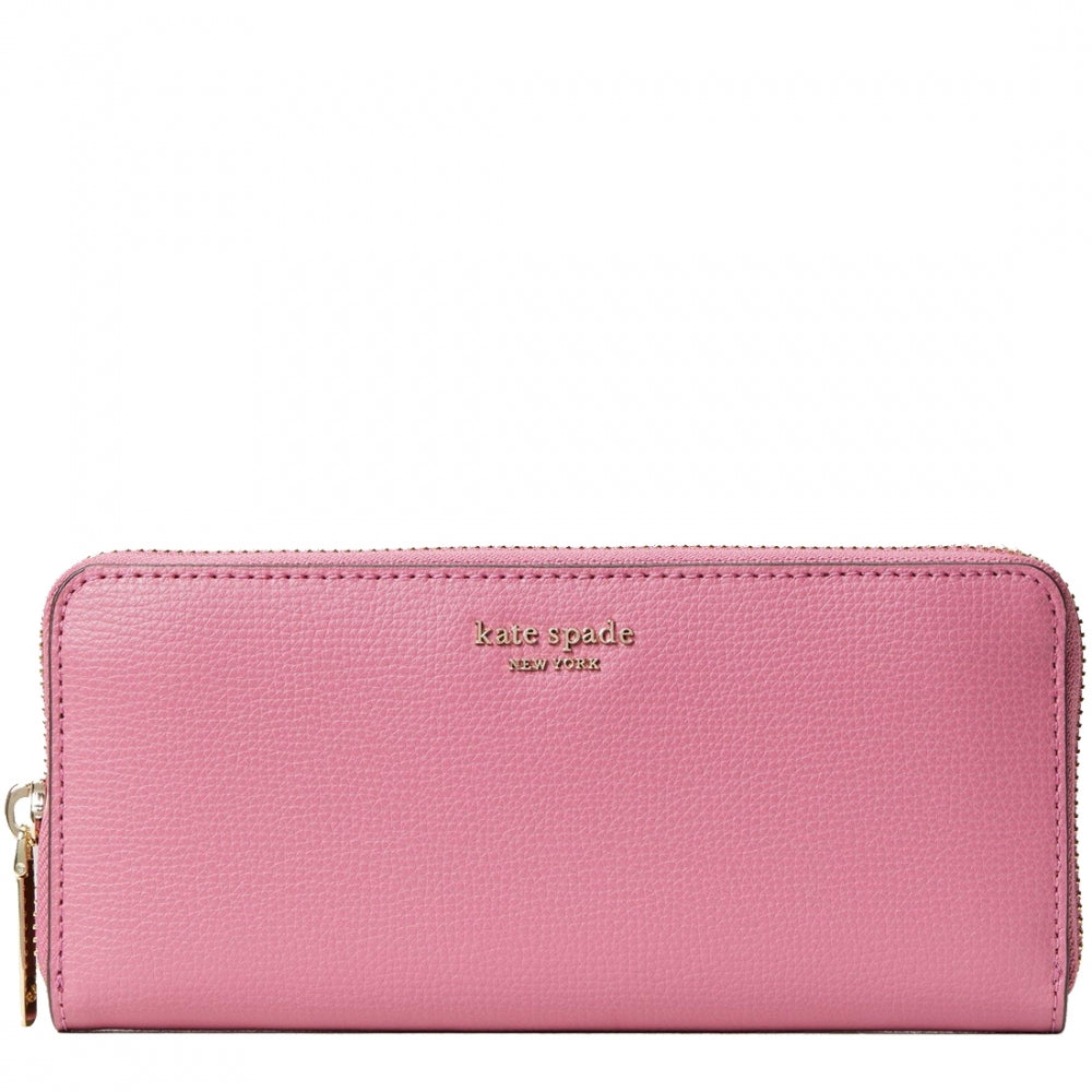 Kate Spade Sylvia Slim Continental Wallet in Blustery Pink – 