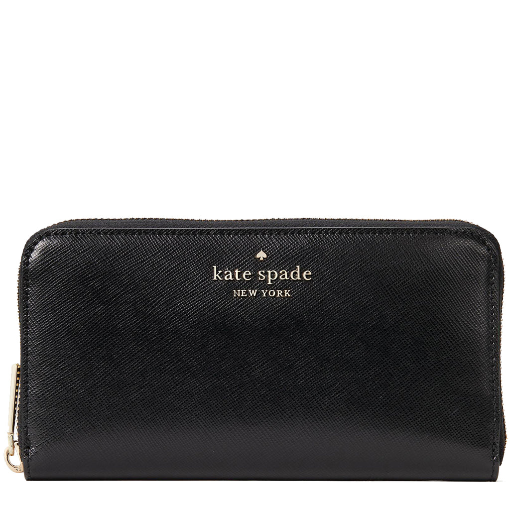 Kate Spade Natalia Large Continental Wallet in Black wlru6340 –  