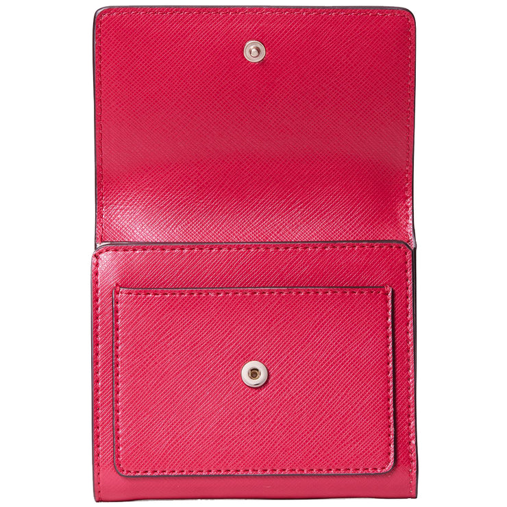 Kate Spade Booked Trifold Flap Wallet in Cerise – 