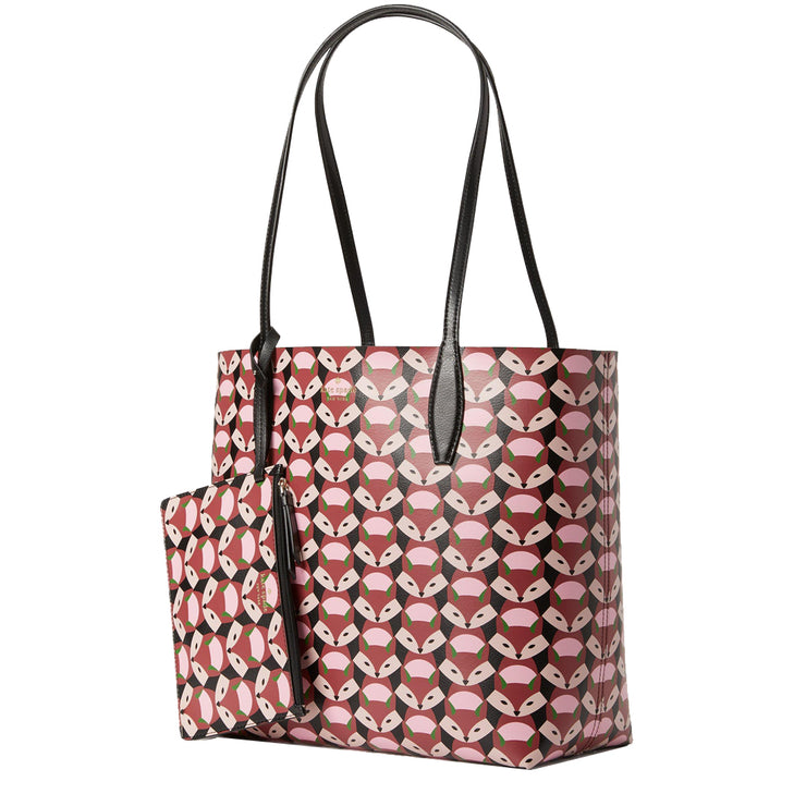 Kate Spade Out of the Woods Geofox Large Reversible Tote Bag in Multi –  