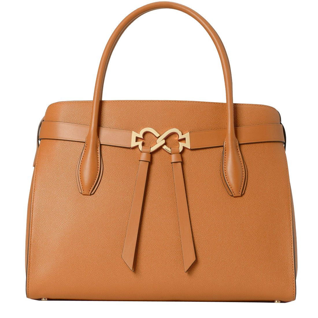 Kate Spade Toujours Large Satchel Bag in Warm Gingerbread – PinkOrchard.com