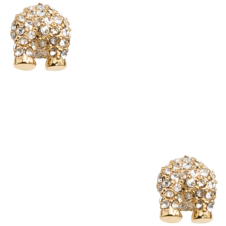 Kate Spade Cold Comforts Polar Bear Studs Earrings in Clear Multi o0ru1599  – 