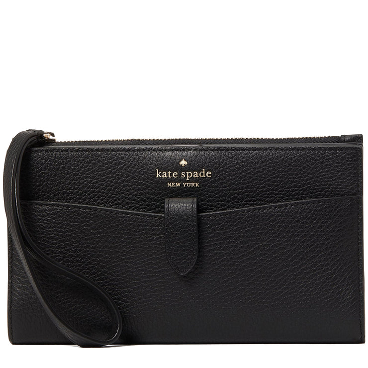 Kate Spade Leila Medium Universal Phone Wristlet in Black wlr00393 