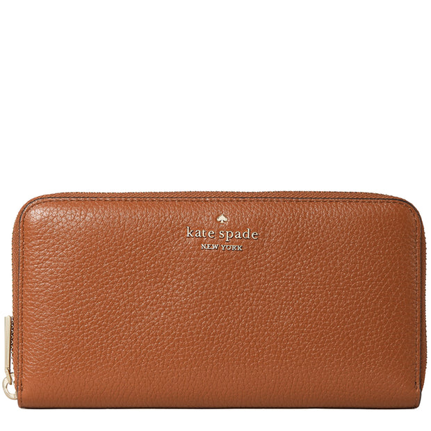 Kate Spade Leila Large Continental Wallet in Light Fawn wlr00392 –  