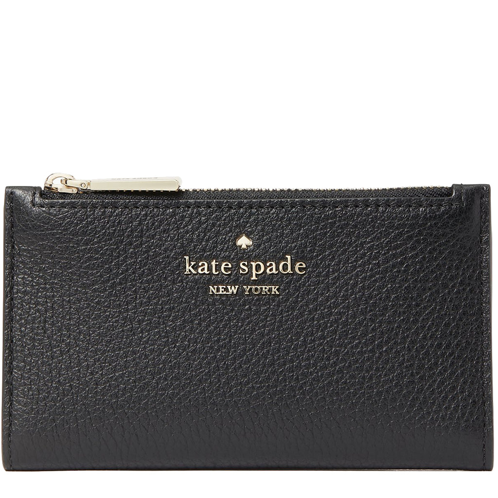 Kate Spade Leila Small Slim Bifold Wallet in Black wlr00395 –  