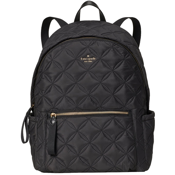 Kate Spade Chelsea Quilted Large Backpack Bag in Black wkr00580 –  