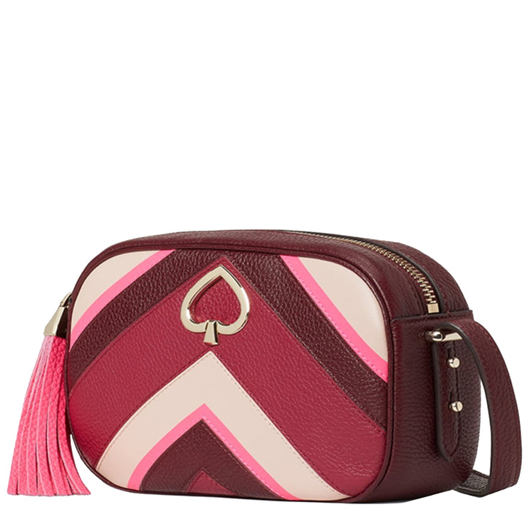 Kate Spade Kourtney Chevron Camera Bag in Pink Multi wkru7062 –  