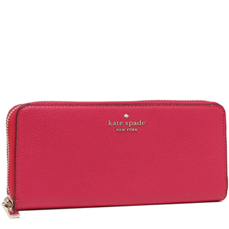 Kate Spade Leila Large Continental Wallet in Bright Rose wlr00392 –  