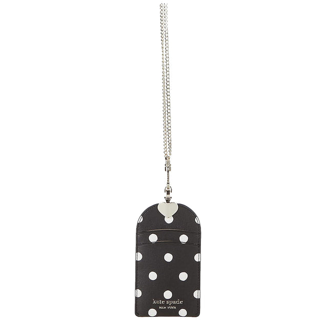 Kate Spade Spencer Sunshine Dot Lanyard in Black Multi pwr00482 –  