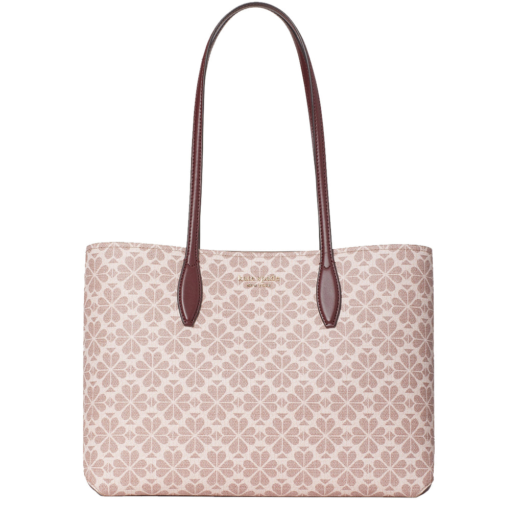 Kate Spade Spade Flower Coated Canvas All Day Large Tote Bag in Pink M –  