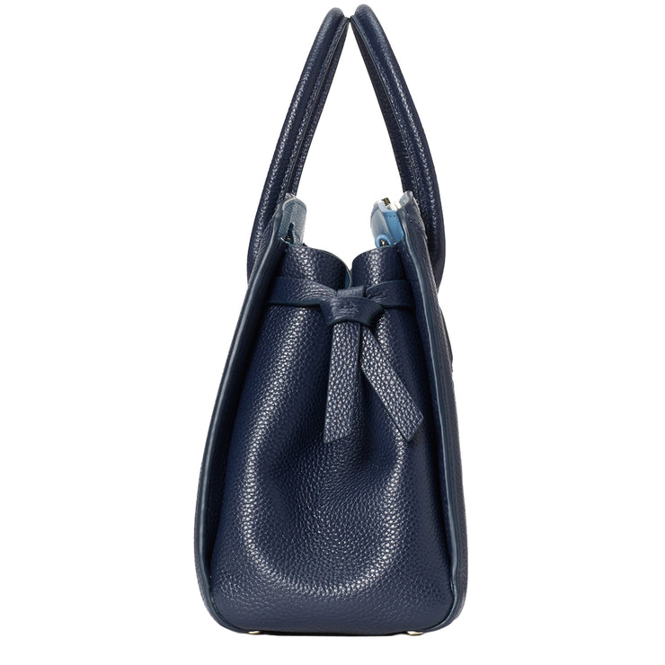 Kate Spade Knott Stripe Medium Satchel Bag in Blazer Blue Multi pxr004 –  