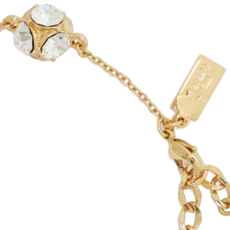 Kate Spade Lady Marmalade Bracelet in Clear/ Gold o0ru1128 – 