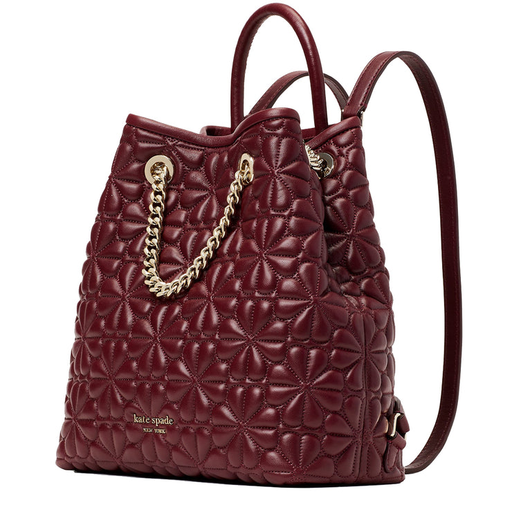 Kate Spade Bloom Medium Backpack Bag in Grenache k4370 – 