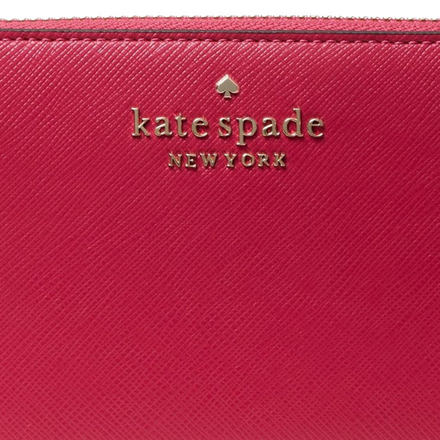 KATE SPADE STACI COLORBLOCK SAFFIANO LEATHER CLUTCH WALLET – The