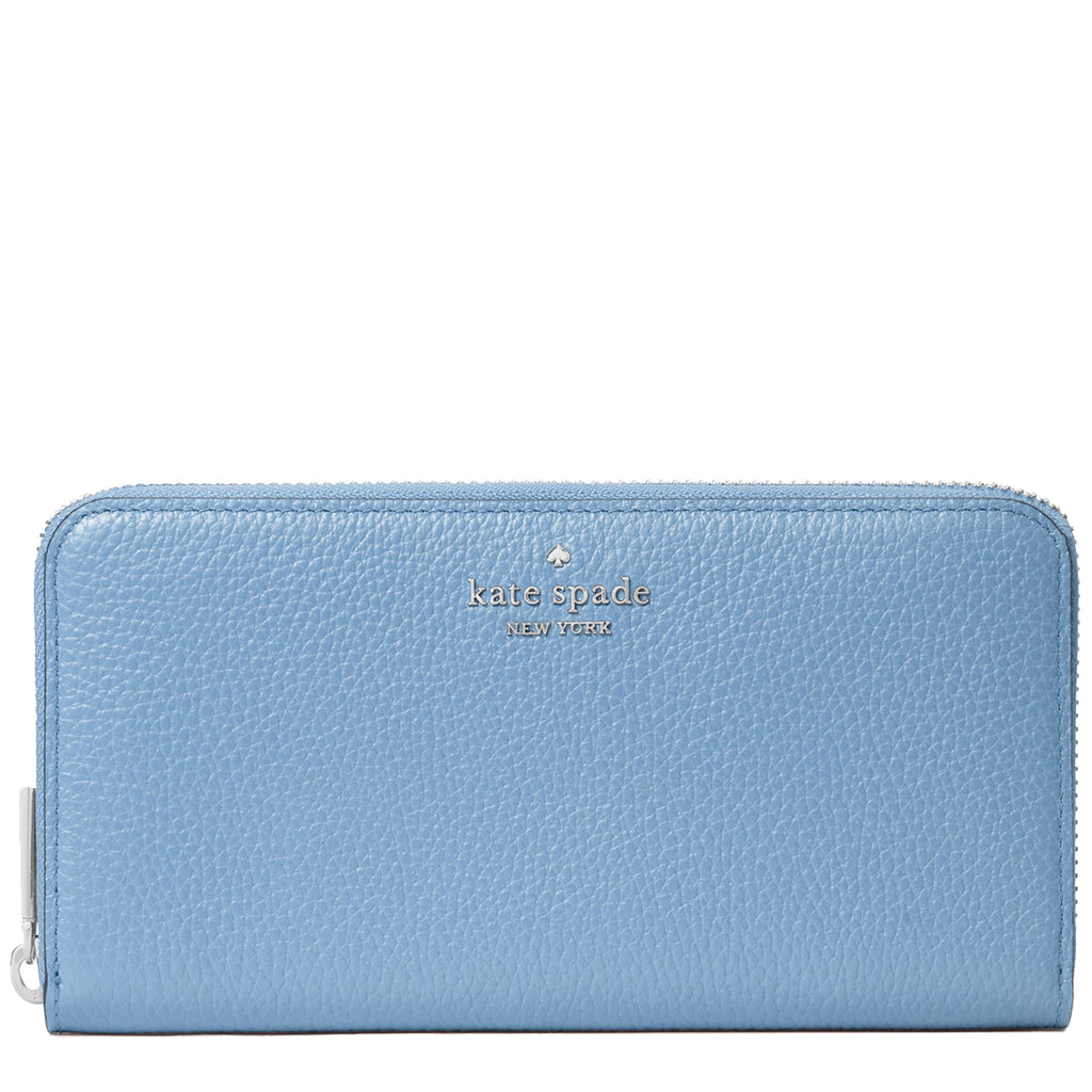 Kate Spade Leila Large Continental Wallet in Morning Sky wlr00392 –  