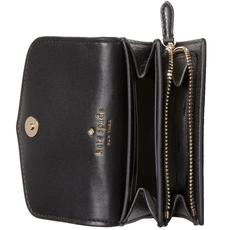 Kate Spade Marti Small Flap Wallet in Black k6026 – 