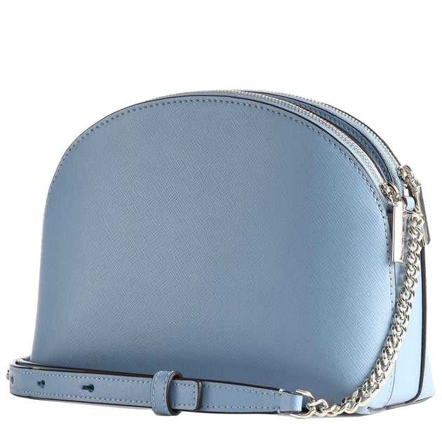 Kate Spade Spencer Double-Zip Dome Crossbody Bag in Morning Sky k4562 –  