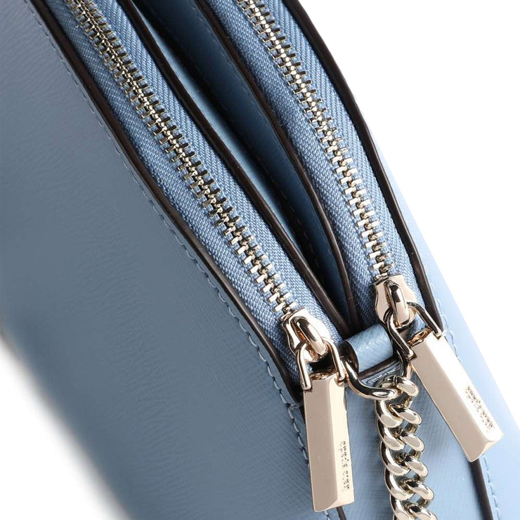 Kate Spade Spencer Double-Zip Dome Crossbody Bag in Morning Sky k4562 –  