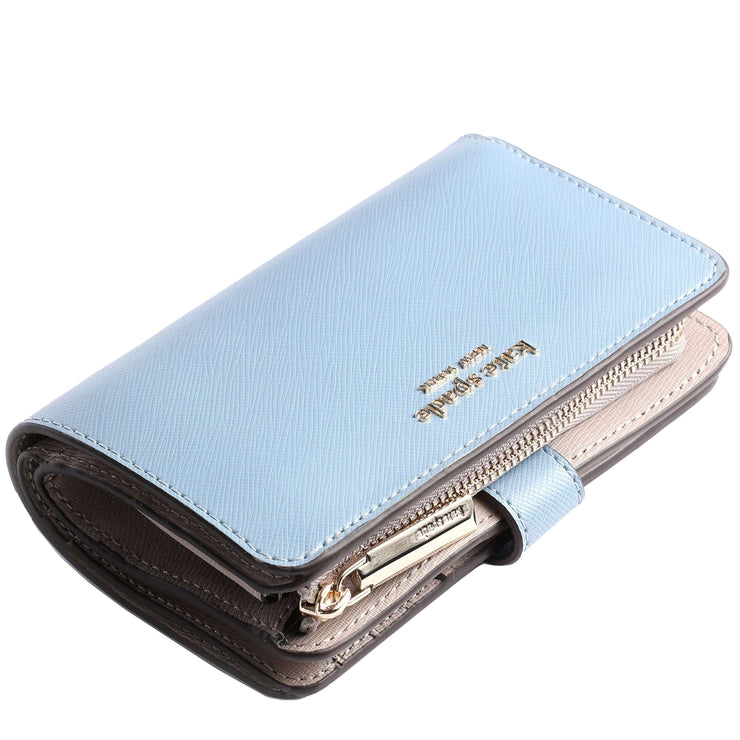 Kate Spade Spencer Compact Wallet in Morning Sky pwr00279 – 