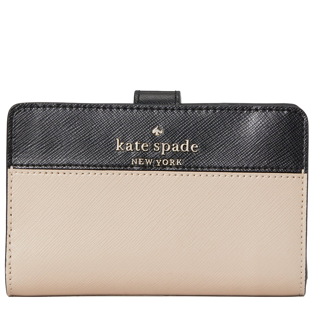 Kate Spade Staci Cameron Colorblock Large Slim Bifold Wallet