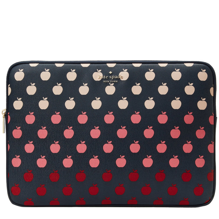 Kate Spade Staci Universal Apple Pattern Laptop Sleeve in Multi k8127 –  