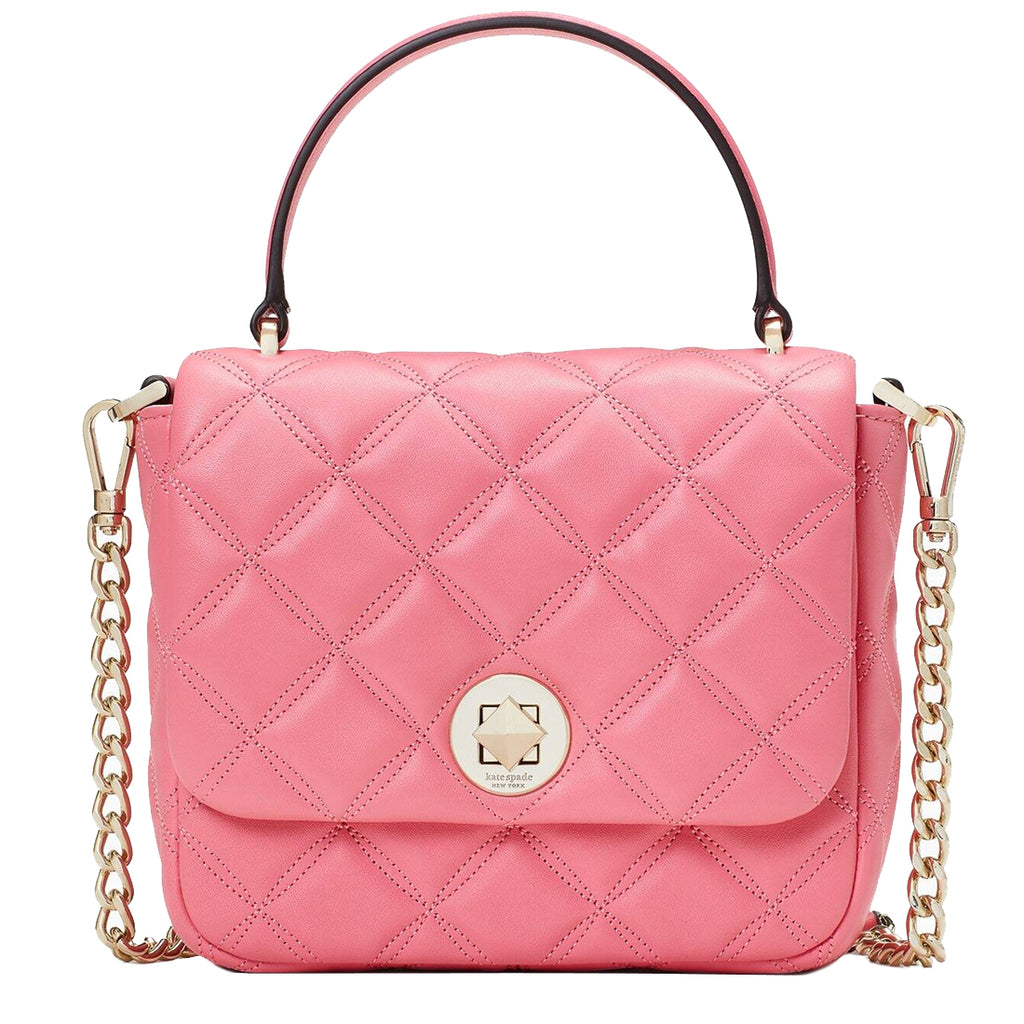 Kate Spade New York Natalia Small Flap Crossbody Bag (Blackberry Preserve):  Handbags