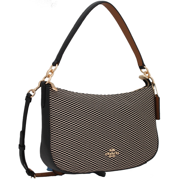 coach legacy jacquard crossbody