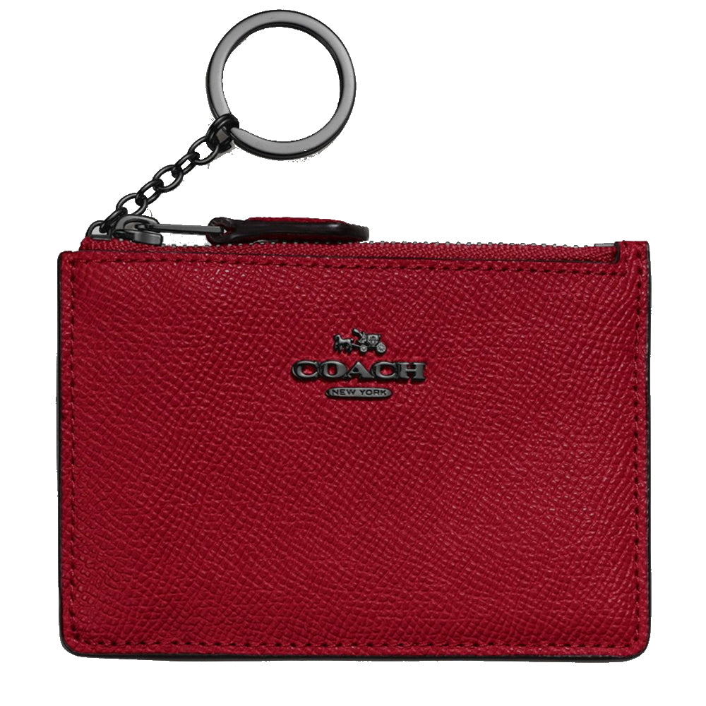 COACH®  Mini Skinny Id Case In Signature Jacquard