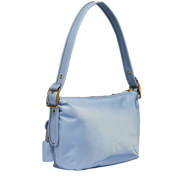 Coach Nylon Cargo Shoulder Bag in Bluebell – 