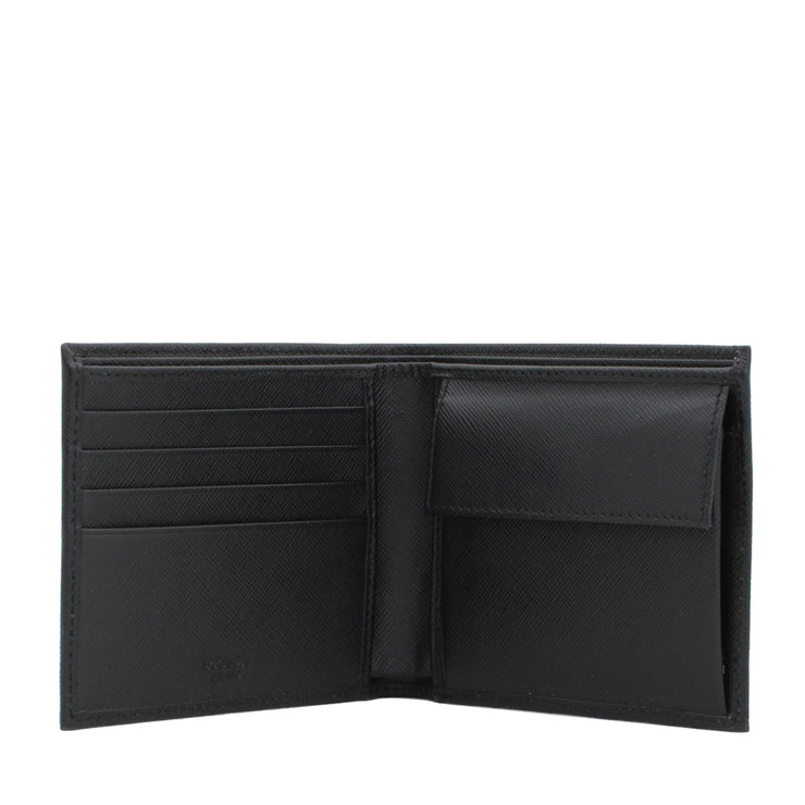 Saffiano Leather Bifold Wallet 