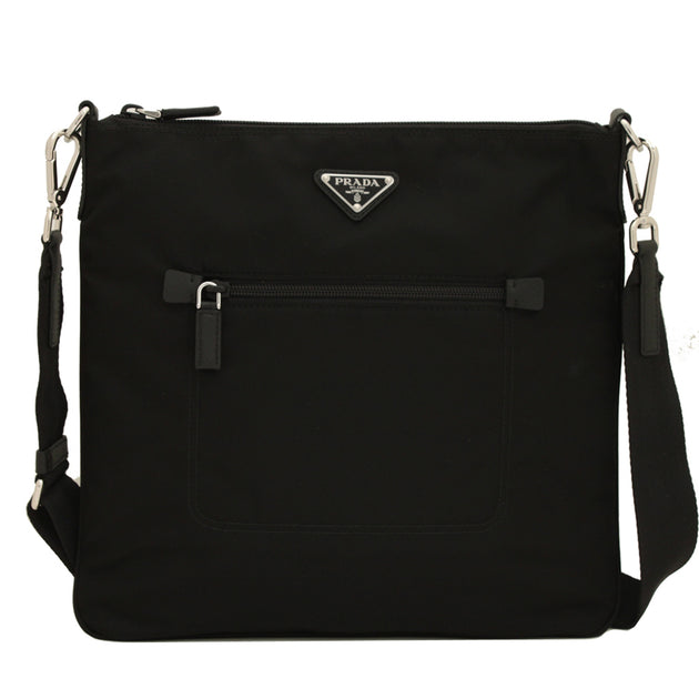 Prada 1BH715 Tessuto Nylon Sling Crossbody Bag – 