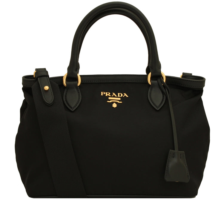 Prada 1BA172 Tessuto Nylon Convertible Satchel Bag – 