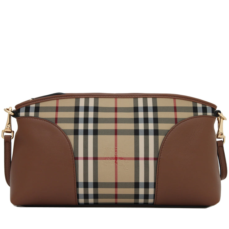 Burberry Horseferry Check Small Chichester Crossbody Clutch Bag –  