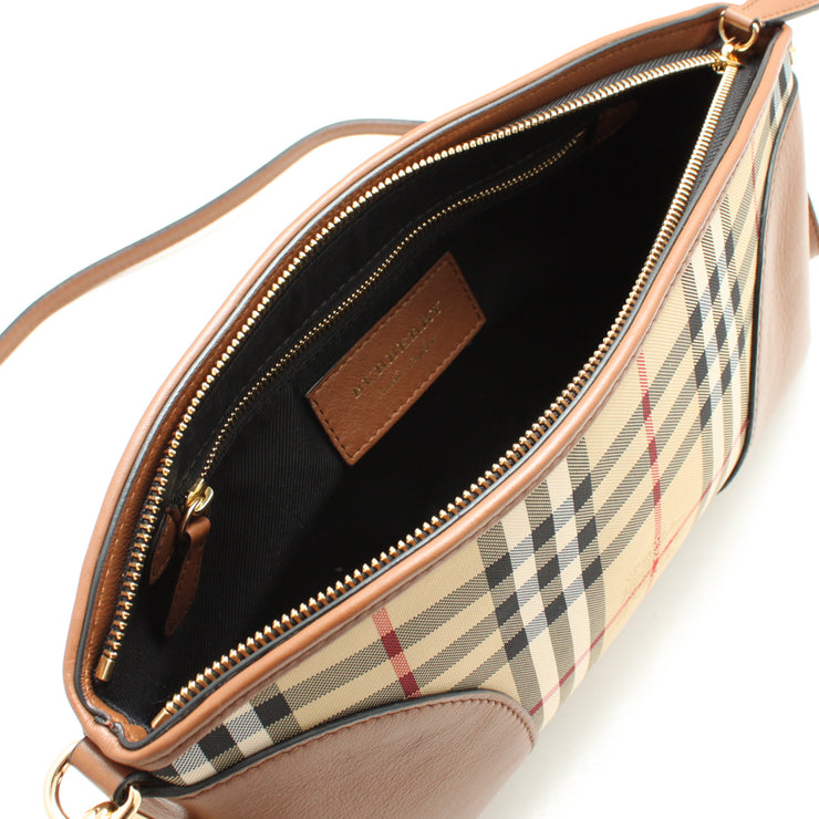 Burberry Horseferry Check Small Chichester Crossbody Clutch Bag –  
