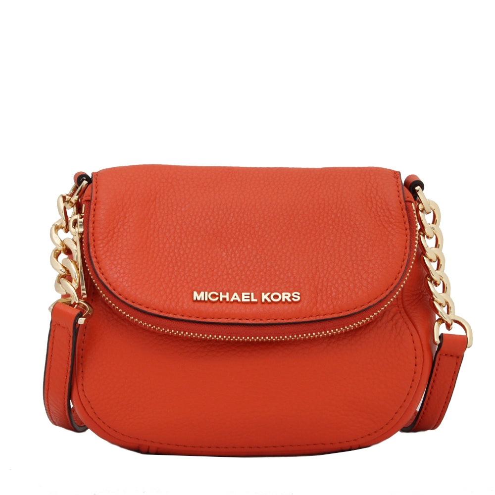 Michael Kors Bedford Leather Flap Crossbody Bag – 