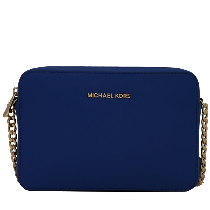 Michael Kors Jet Set Travel Large Saffiano Leather Crossbody Bag –  