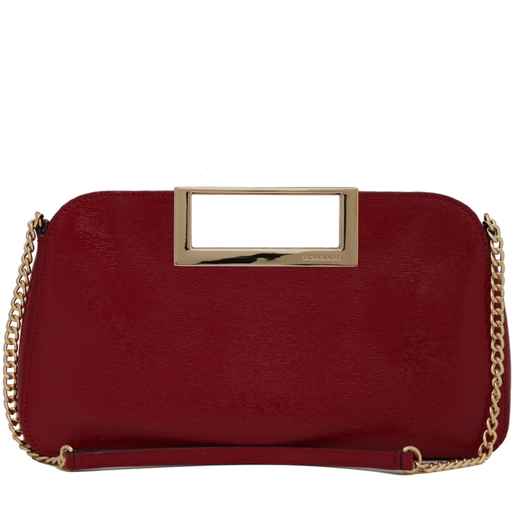 Michael Kors Berkley Patent Leather Large Clutch Bag – 