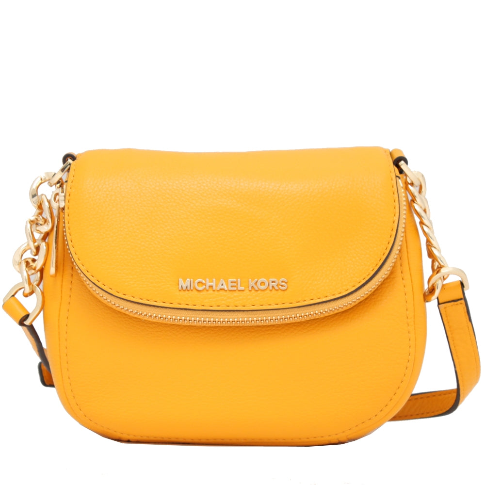 michael kors bedford crossbody yellow