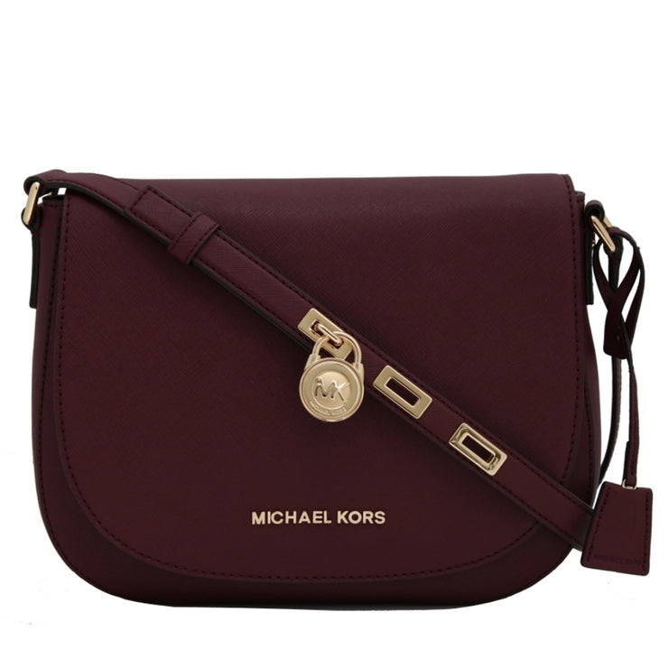 Michael Kors Hamilton Large Saffiano Leather Messenger Bag – 