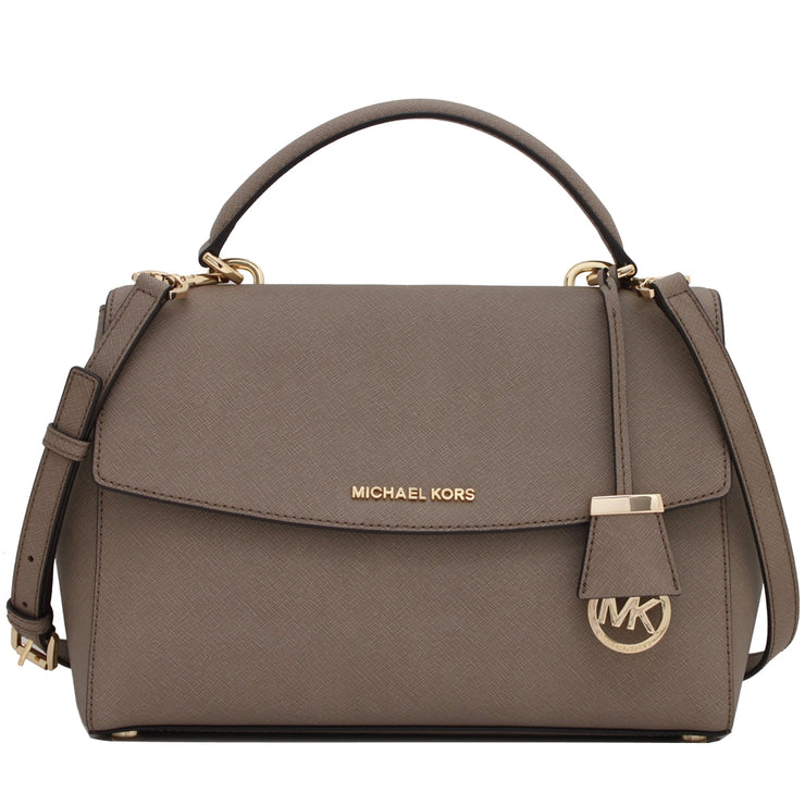 Michael Kors Ava Medium Saffiano Leather Satchel Bag – 