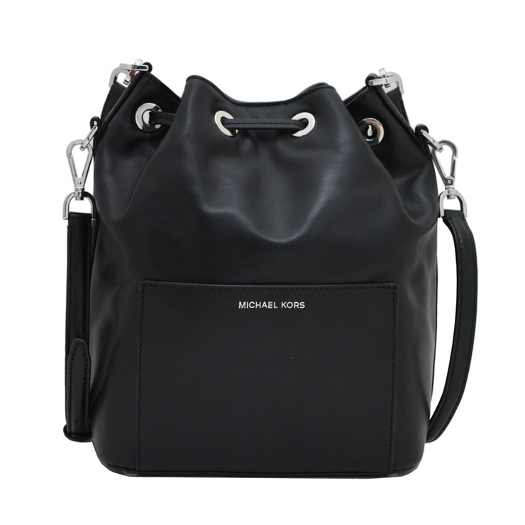Michael Kors Dottie Large Studded Leather Bucket Bag – 
