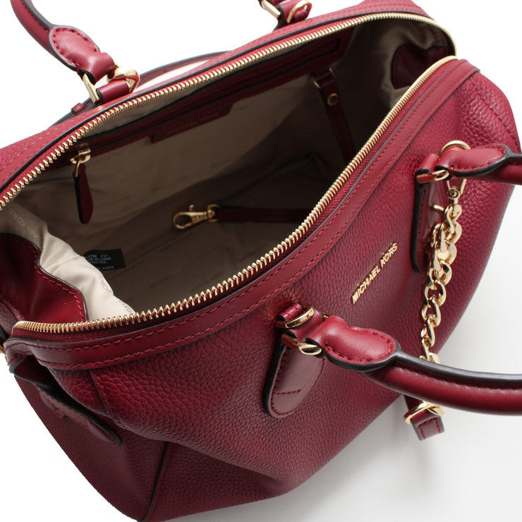 Michael Kors Grayson Leather Satchel Bag – 