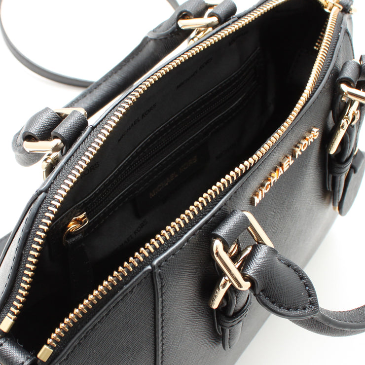 Michael Kors Ciara Saffiano Leather Medium Messenger Satchel Bag –  