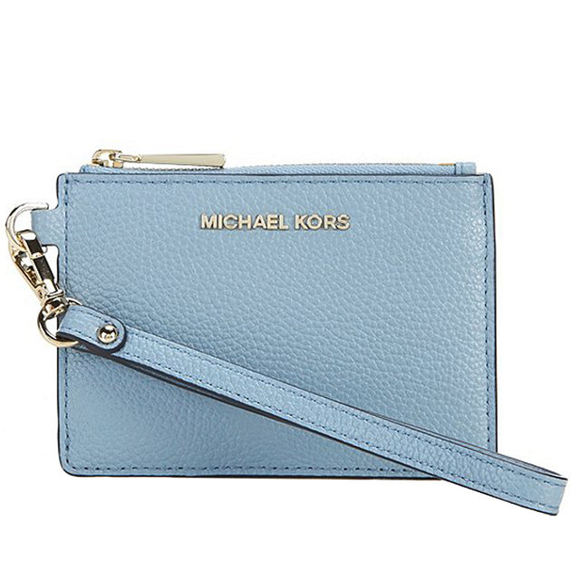 Michael Kors Leather Small Coin Purse/ Key/ Card Holder/ Wristlet –  